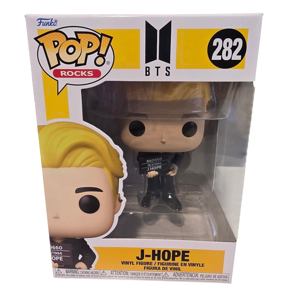 Funko Pop Rocks BTS Butter J-Hope 282 Vinyl Figure K-Pop Collectible - Picture 8 of 8